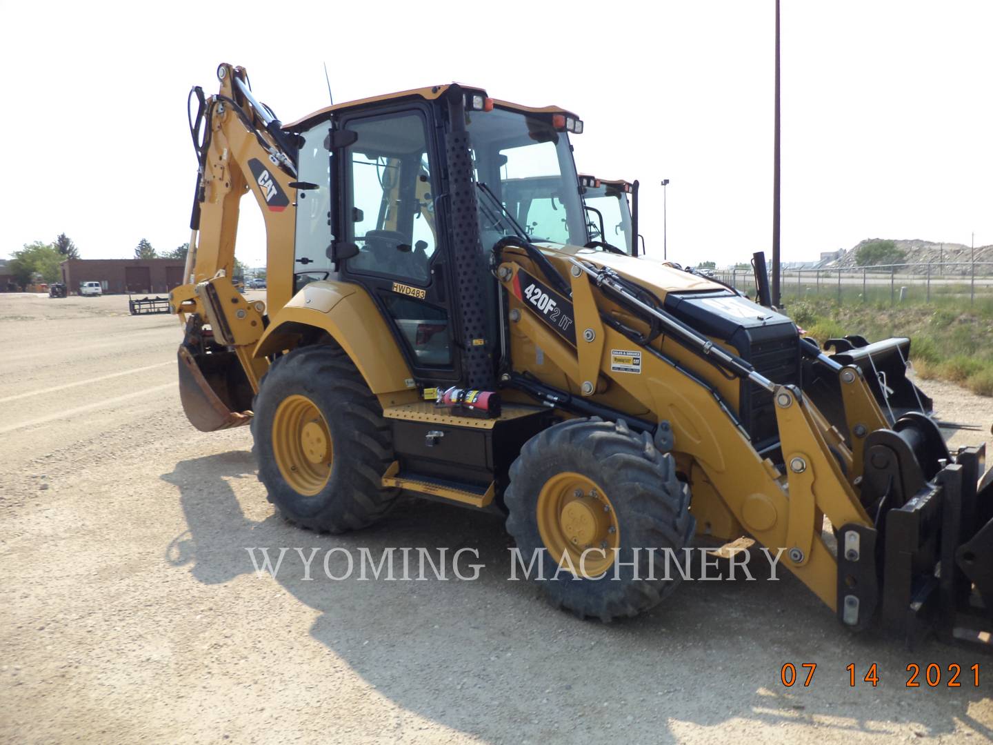 2015 Caterpillar 420F2 IT Tractor Loader Backhoe