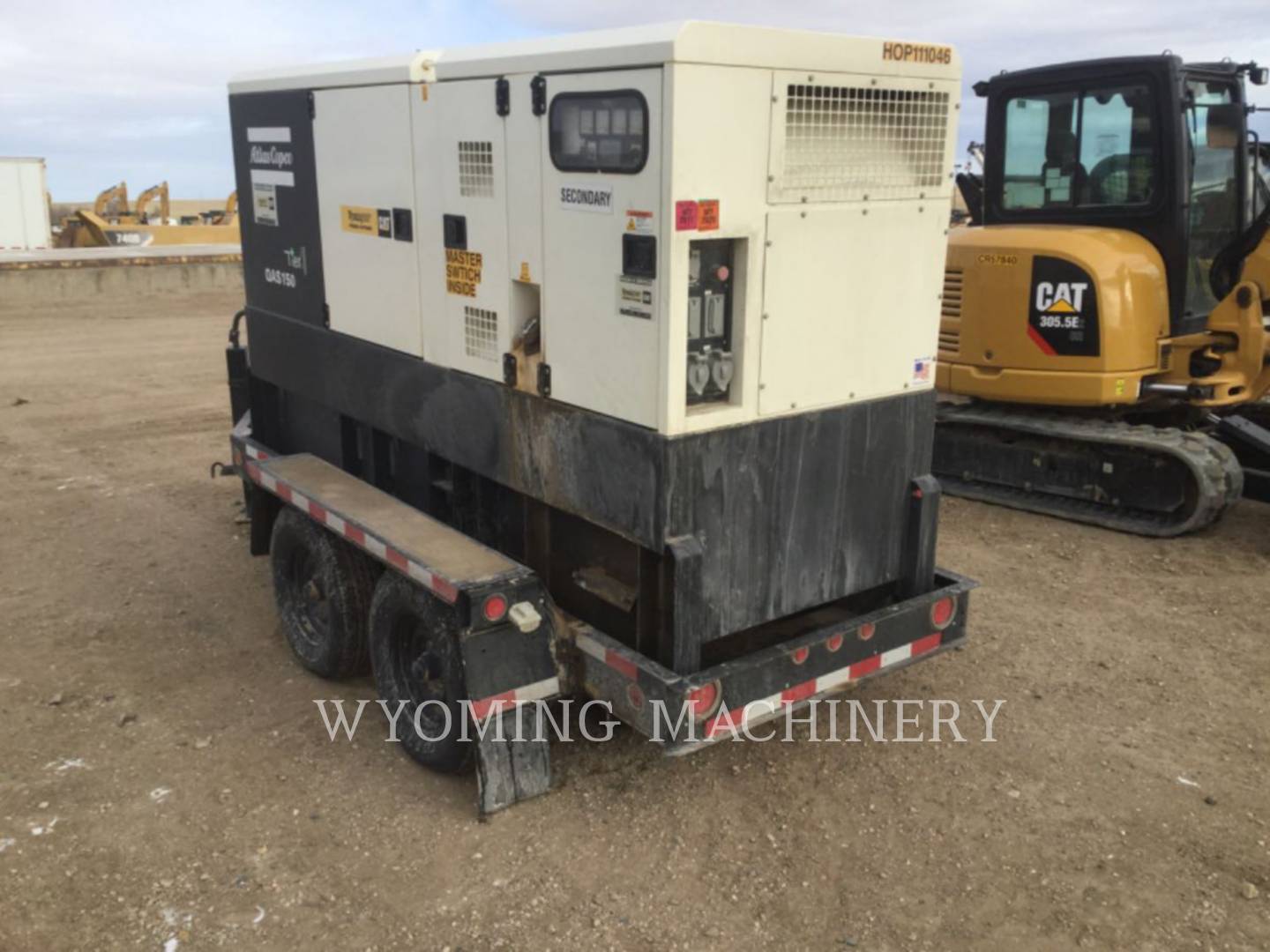 2015 Atlas QAS150 Generator