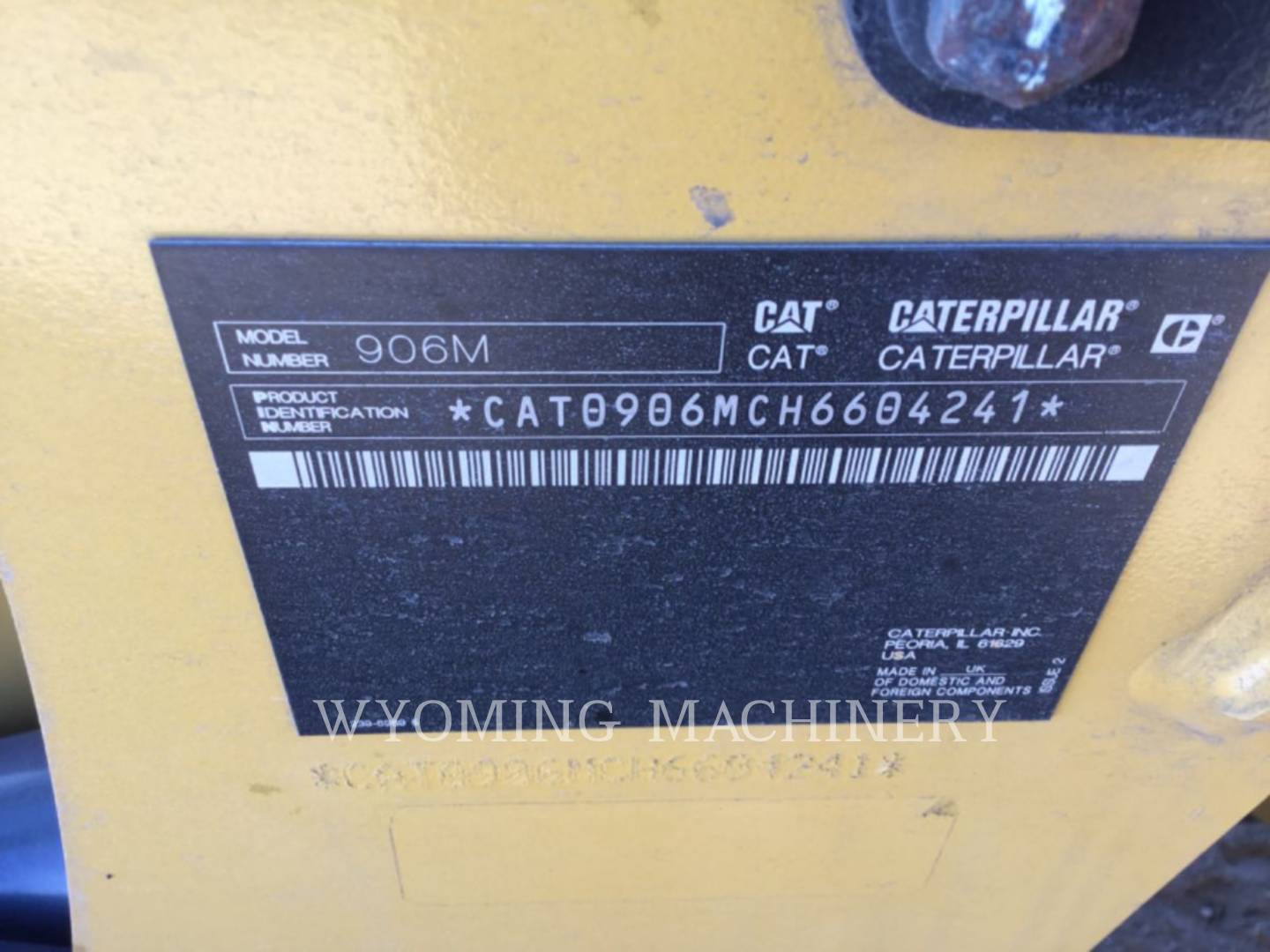 2019 Caterpillar 906M Wheel Loader