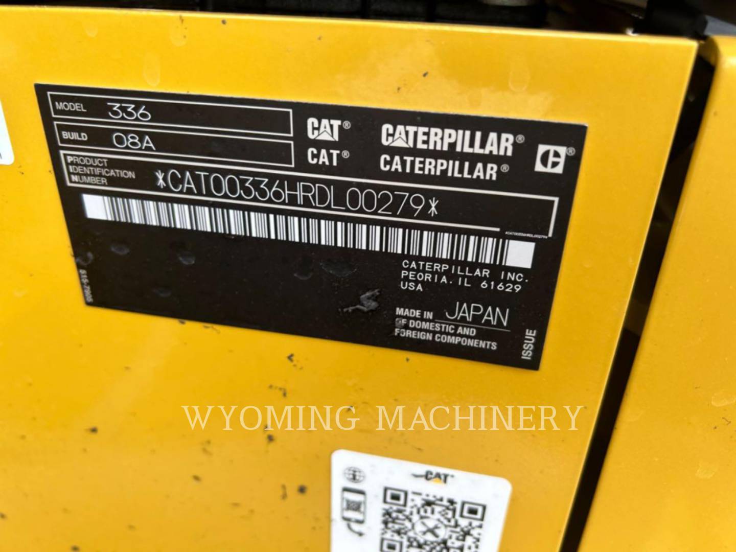 2023 Caterpillar 336 Excavator