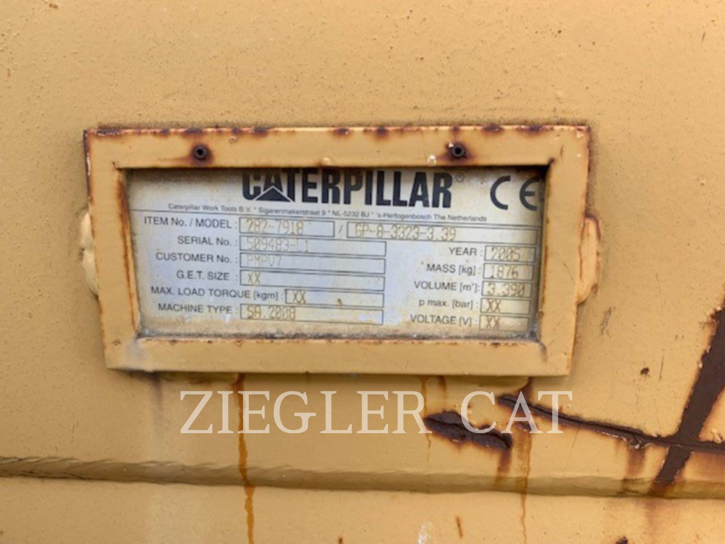 2005 Caterpillar BUCKET973 Bucket