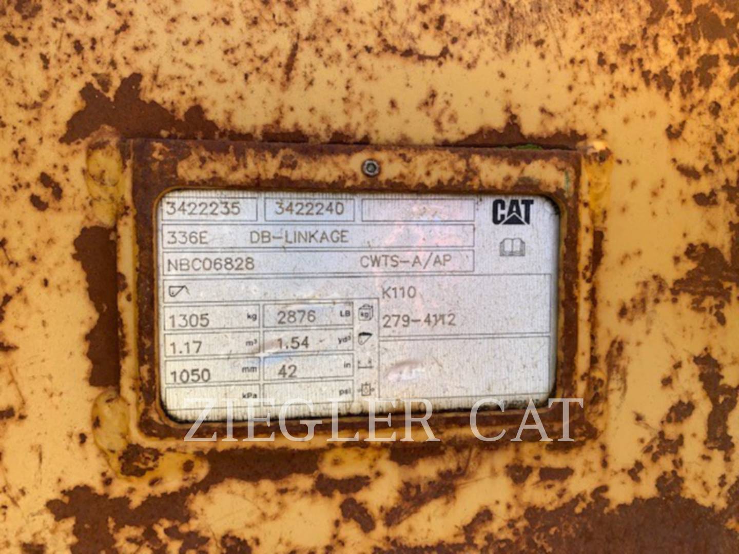 2010 Caterpillar DBLINK42"DIGBUCKET Bucket