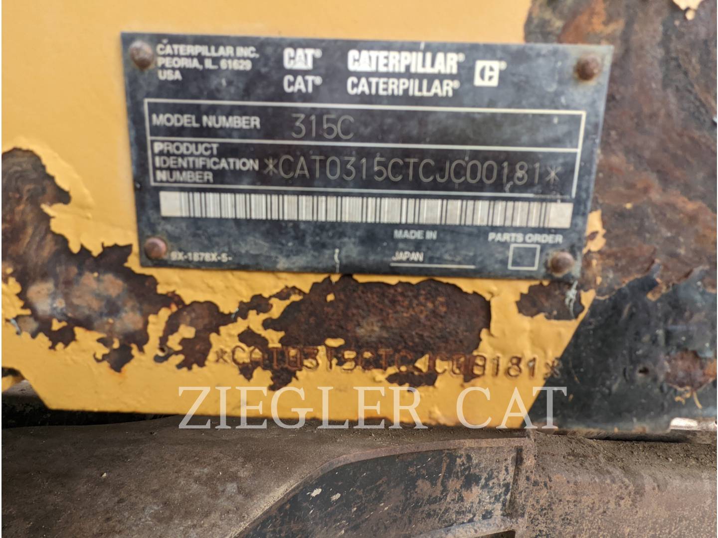 2003 Caterpillar 315CL Excavator