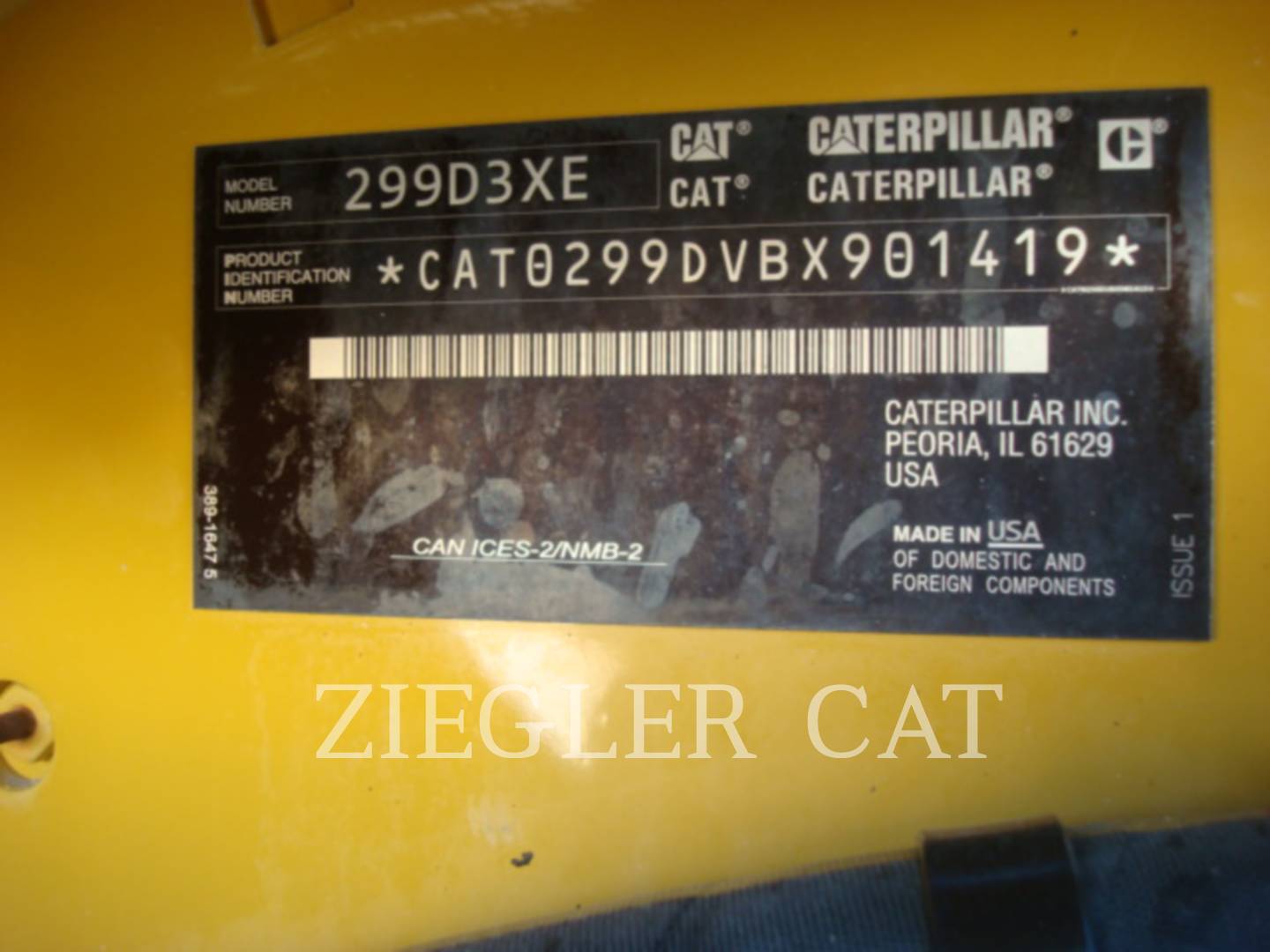 2020 Caterpillar 299D3 Misc