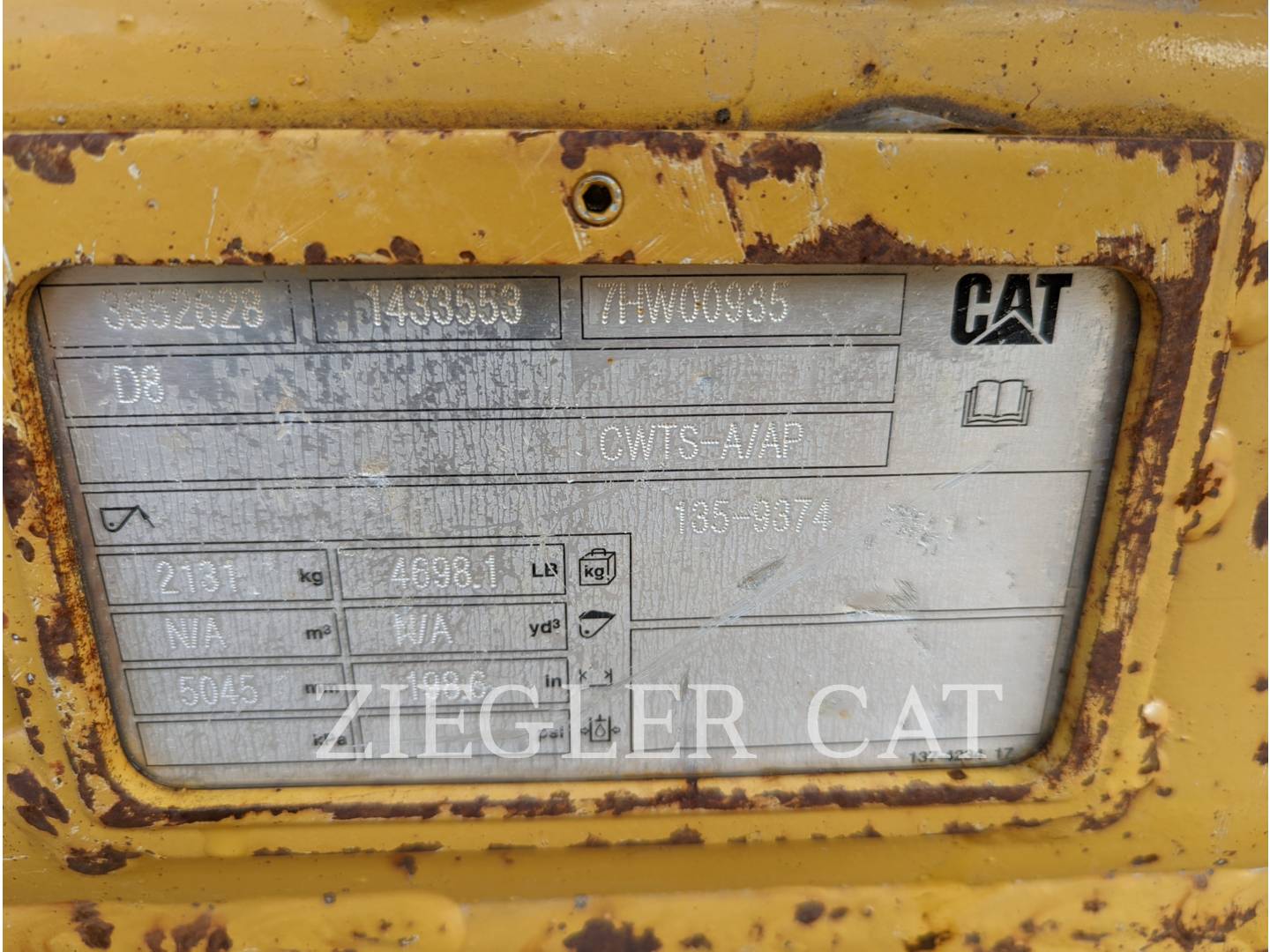 2018 Caterpillar D8T TRACK TYPE TRACTOR ANGLE BLADE Misc