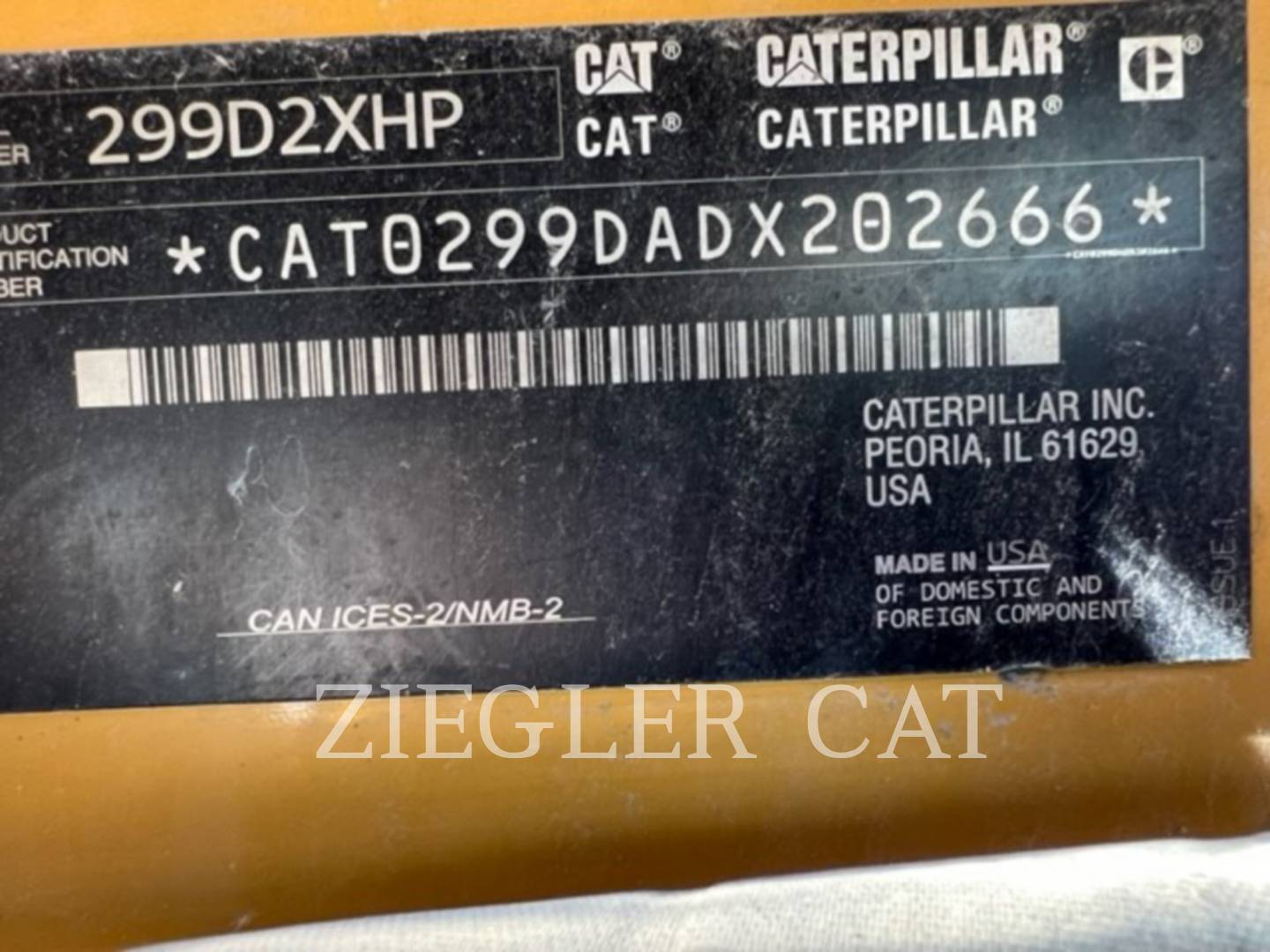 2018 Caterpillar 299D2 Misc