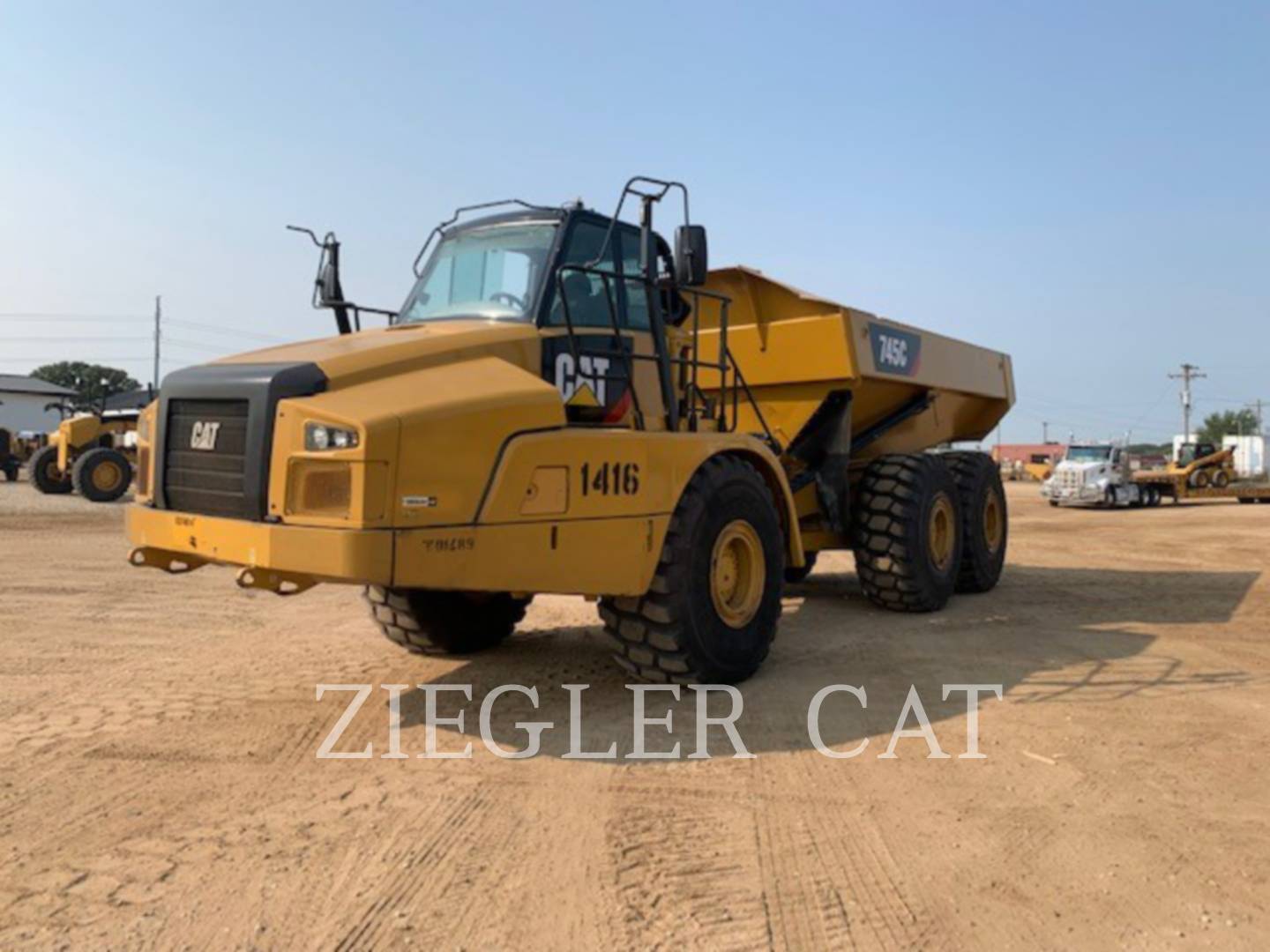 2017 Caterpillar 745C Articulated Truck