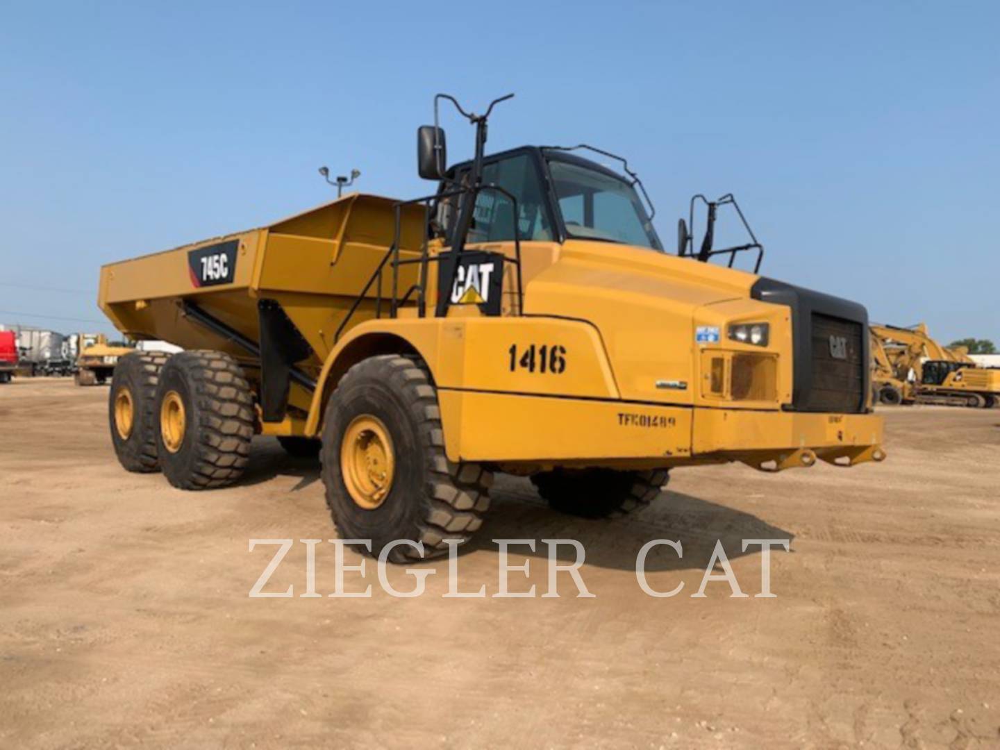 2017 Caterpillar 745C Articulated Truck