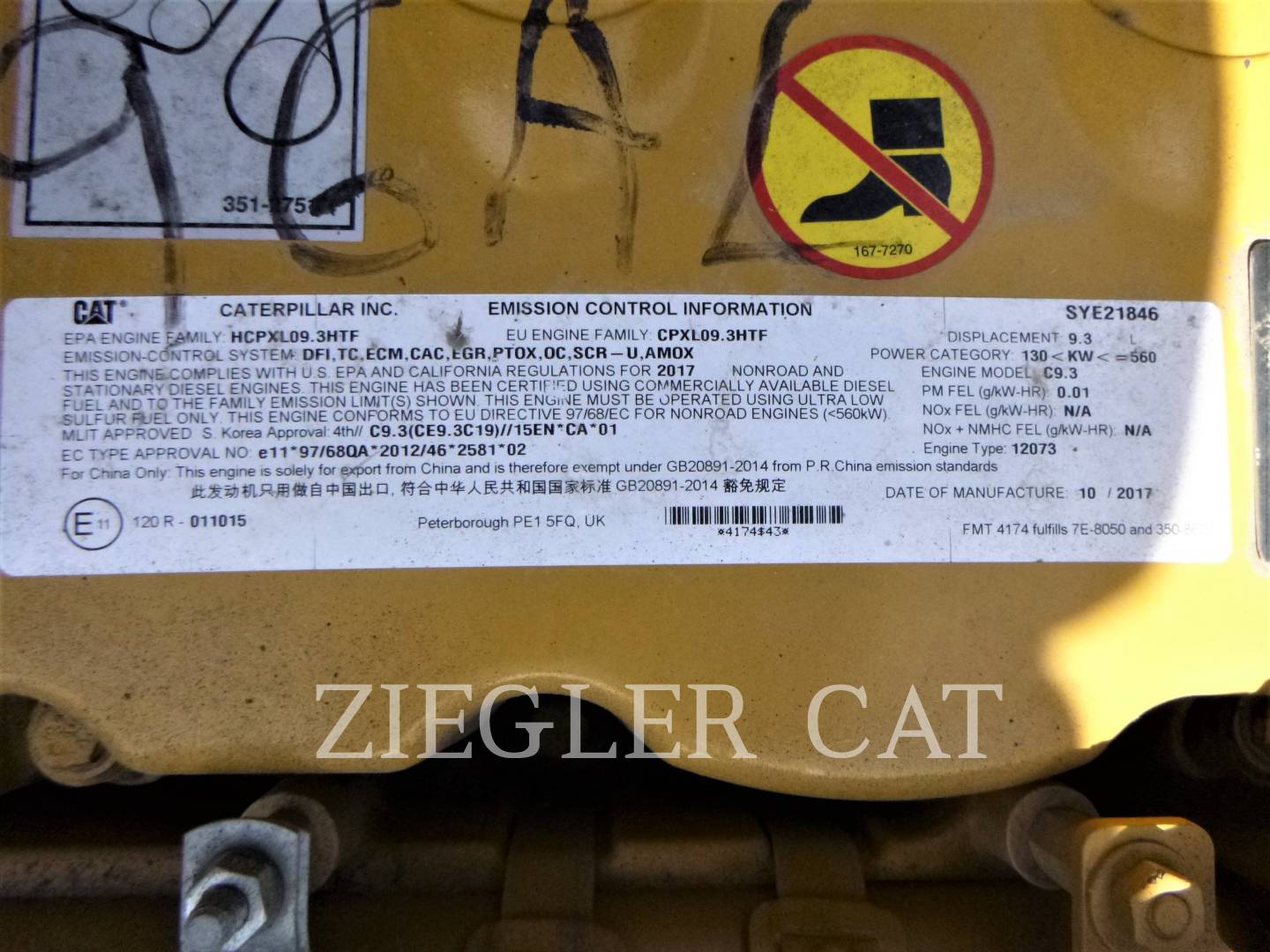 2018 Caterpillar 336FLXE Excavator