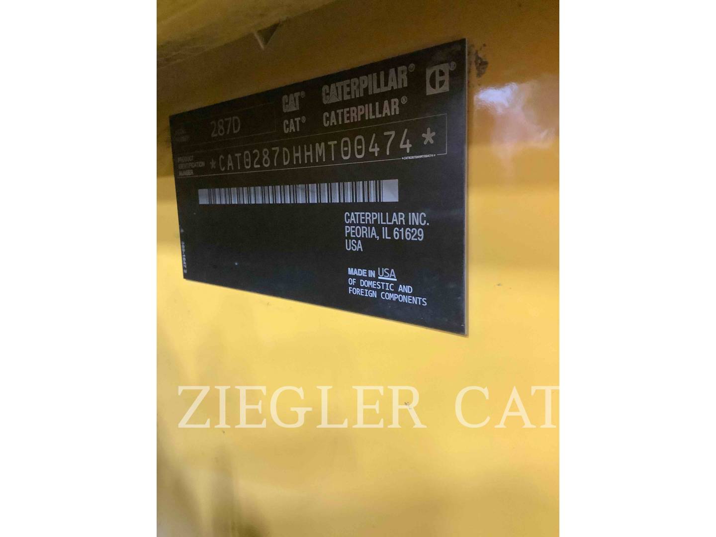 2014 Caterpillar 287D Misc