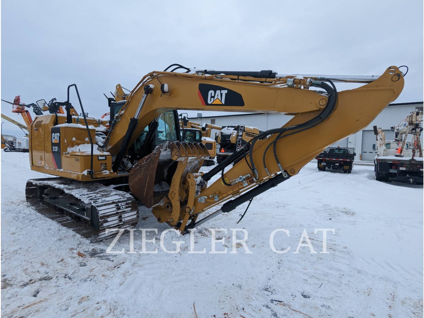 2018 Caterpillar 313FL Excavator