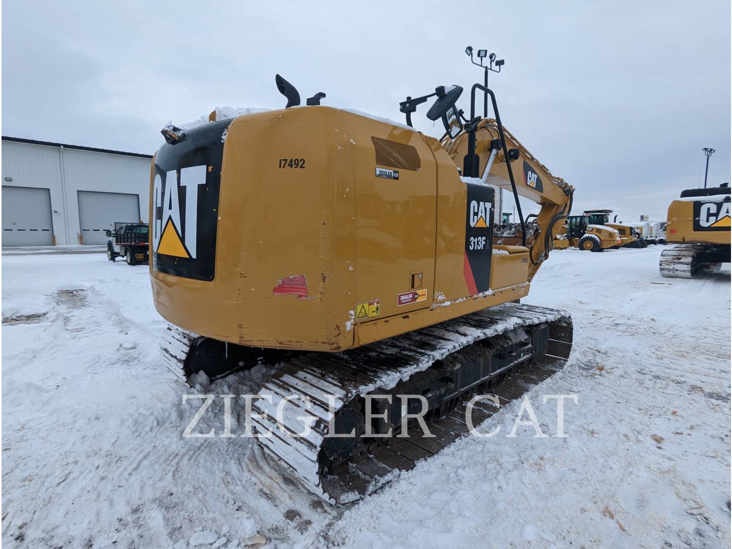 2018 Caterpillar 313FL Excavator