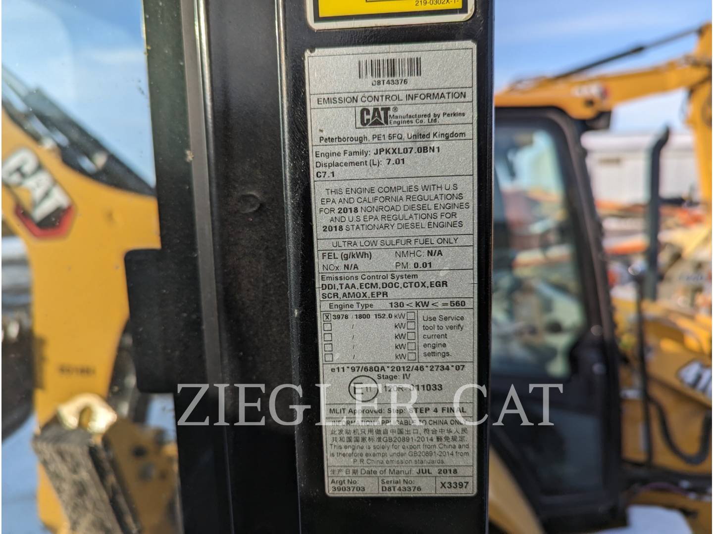 2019 Caterpillar 326FL Excavator