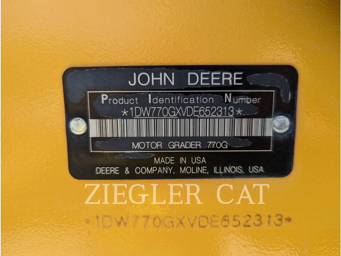 2013 John Deere 770G Grader - Road