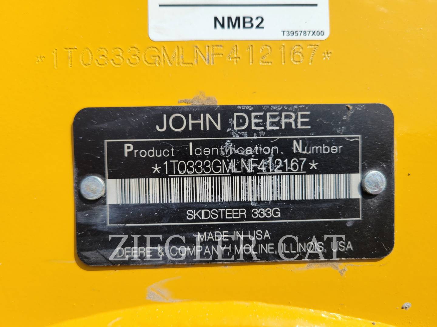 2021 John Deere 333G Misc