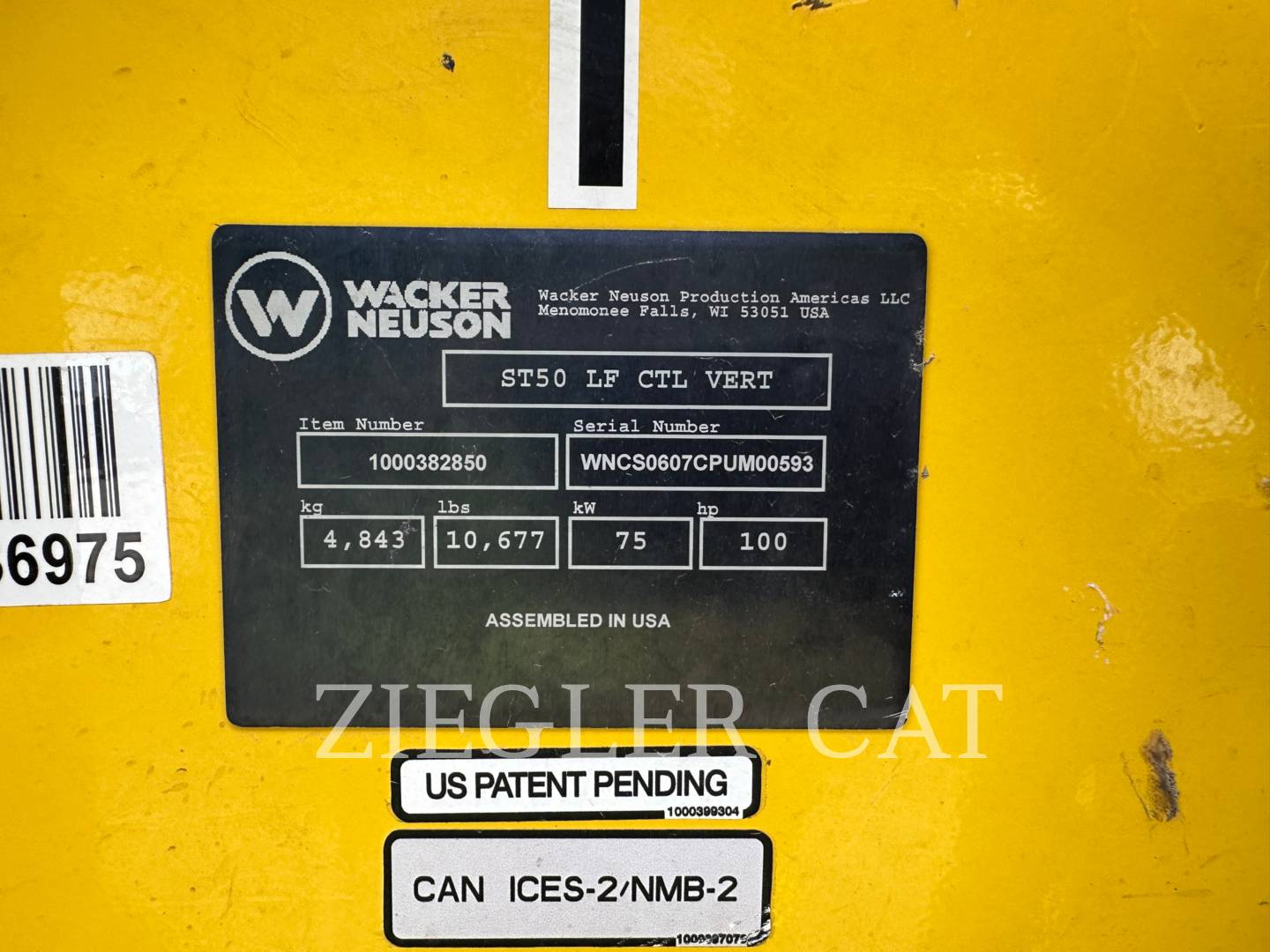 2020 Wacker Neuson ST50 Misc