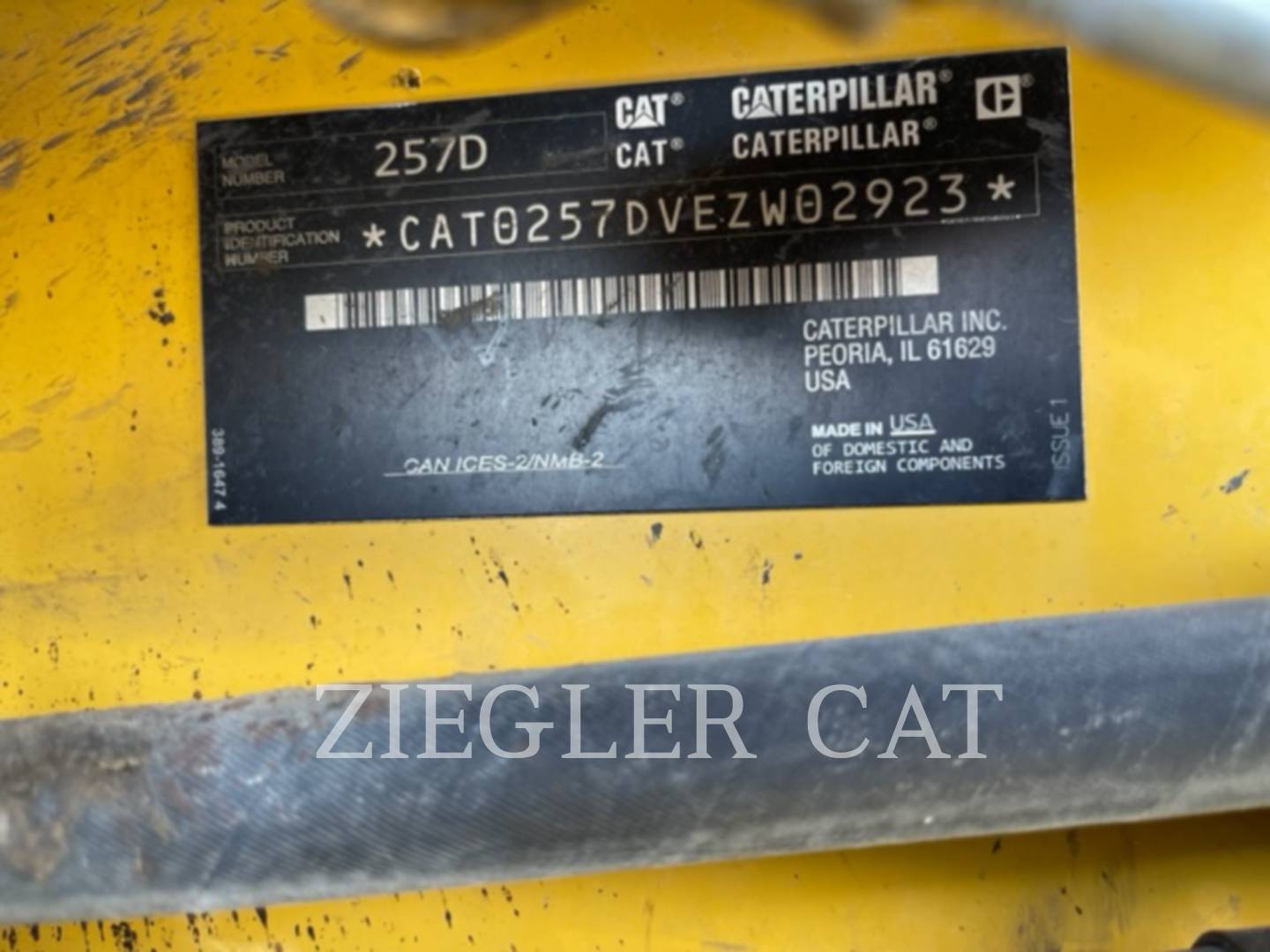 2019 Caterpillar 257D Misc