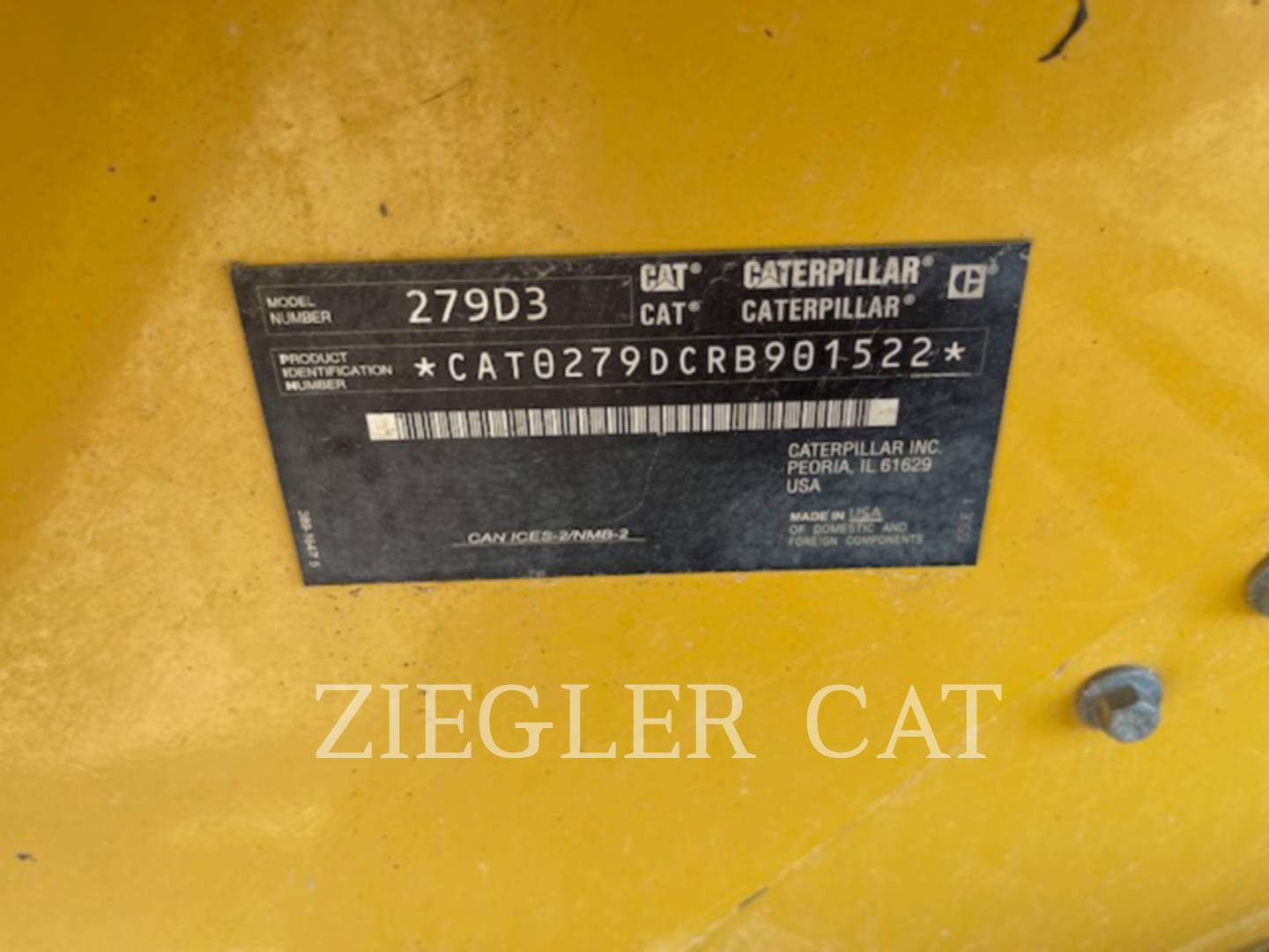 2020 Caterpillar 279D3 Misc