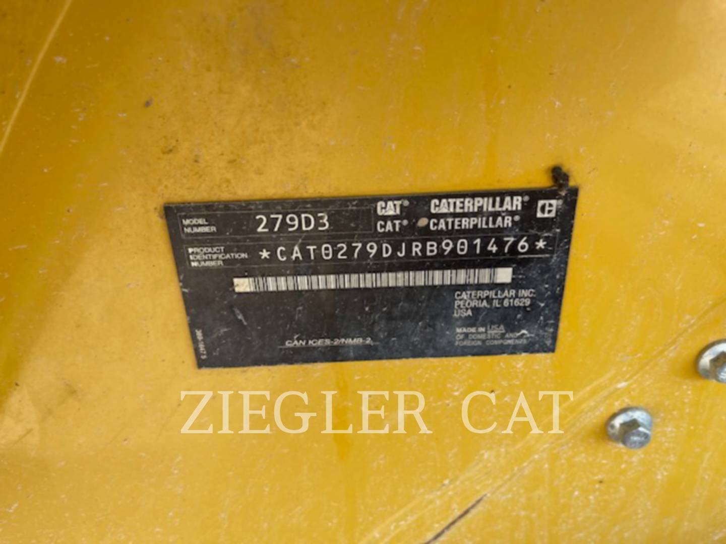 2020 Caterpillar 279D3 Misc