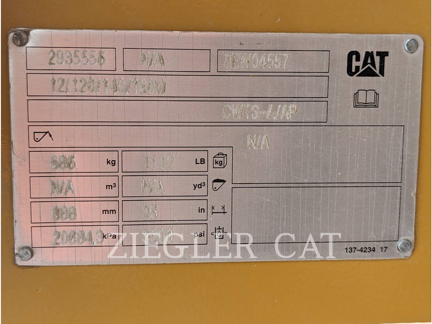 2020 Caterpillar MSERIESMOTOR GRADER MANUAL LIFT GROUP Misc