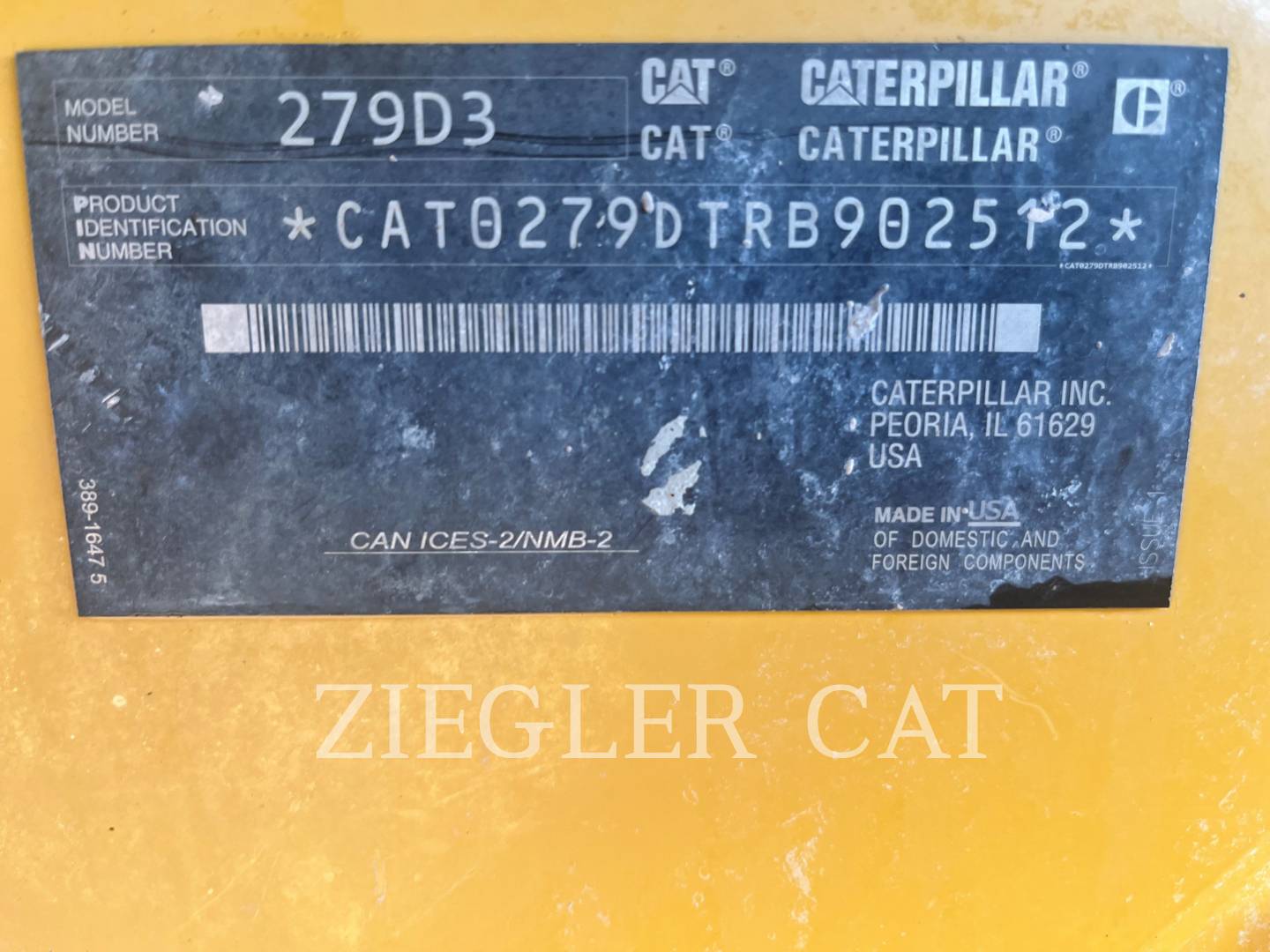 2021 Caterpillar 279D3 Misc