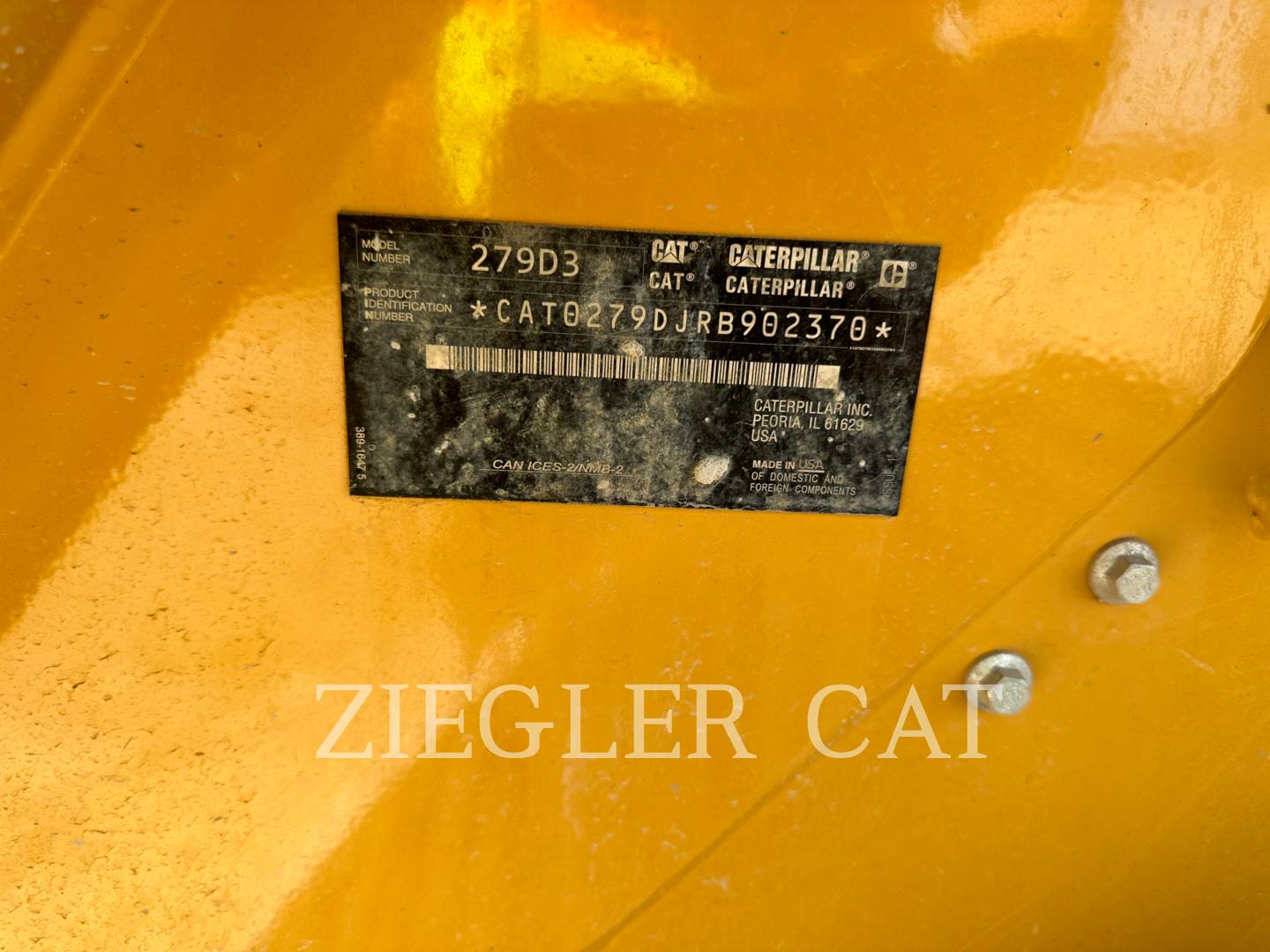 2021 Caterpillar 279D3 Misc