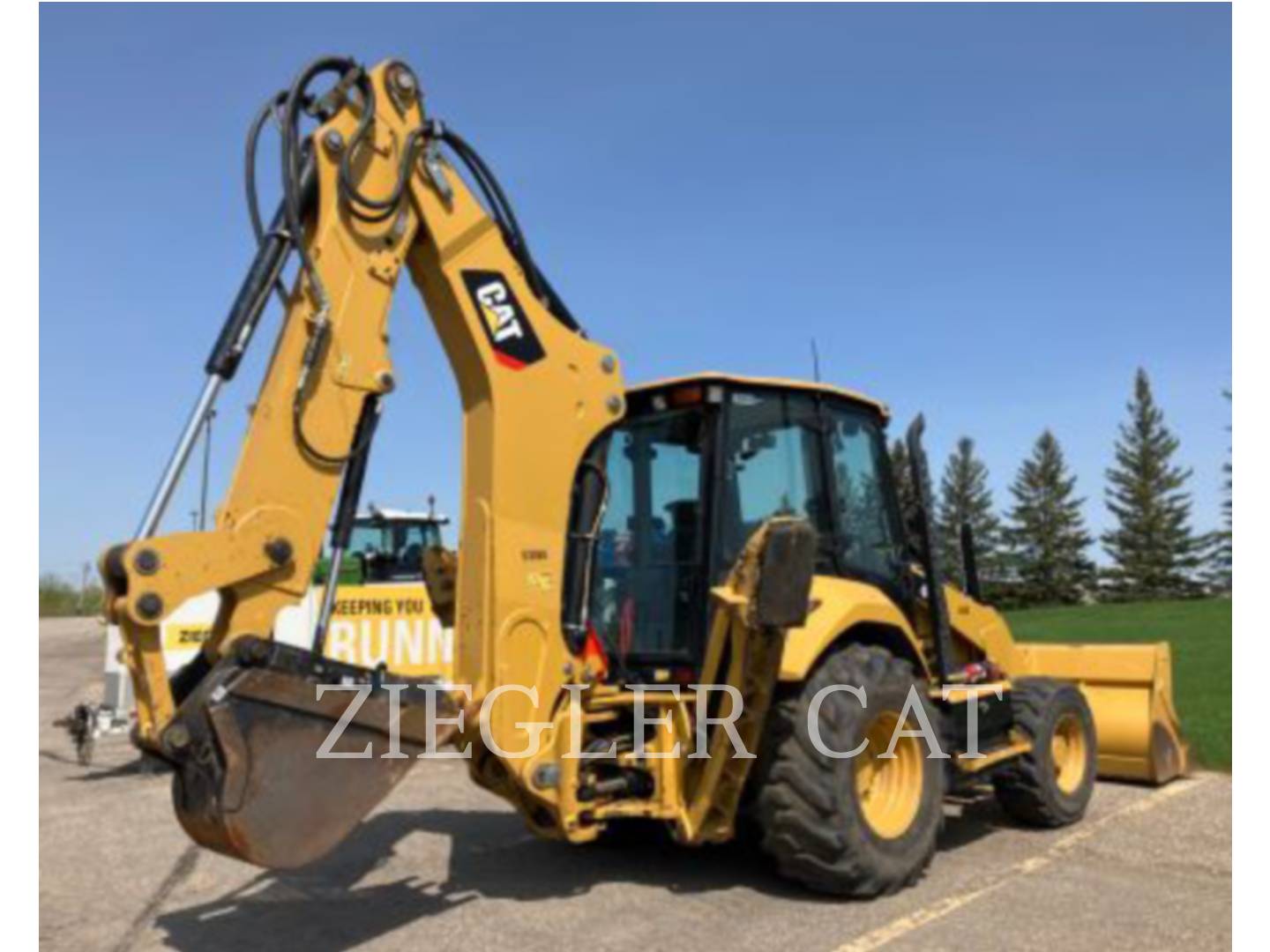 2019 Caterpillar 450 Tractor Loader Backhoe