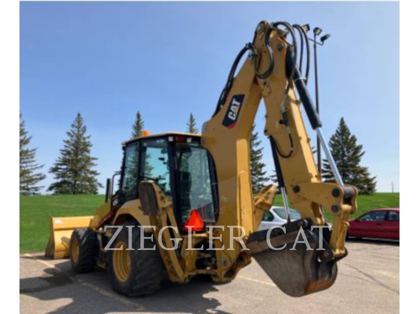 2019 Caterpillar 450 Tractor Loader Backhoe