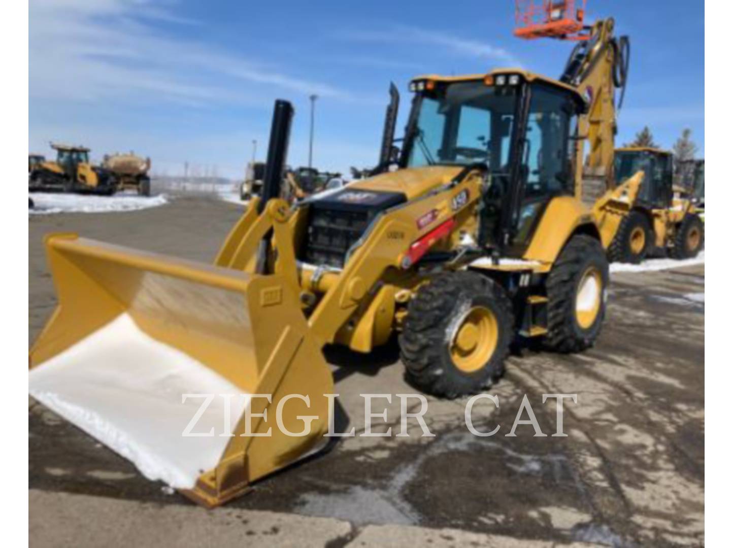 2020 Caterpillar 450 Tractor Loader Backhoe