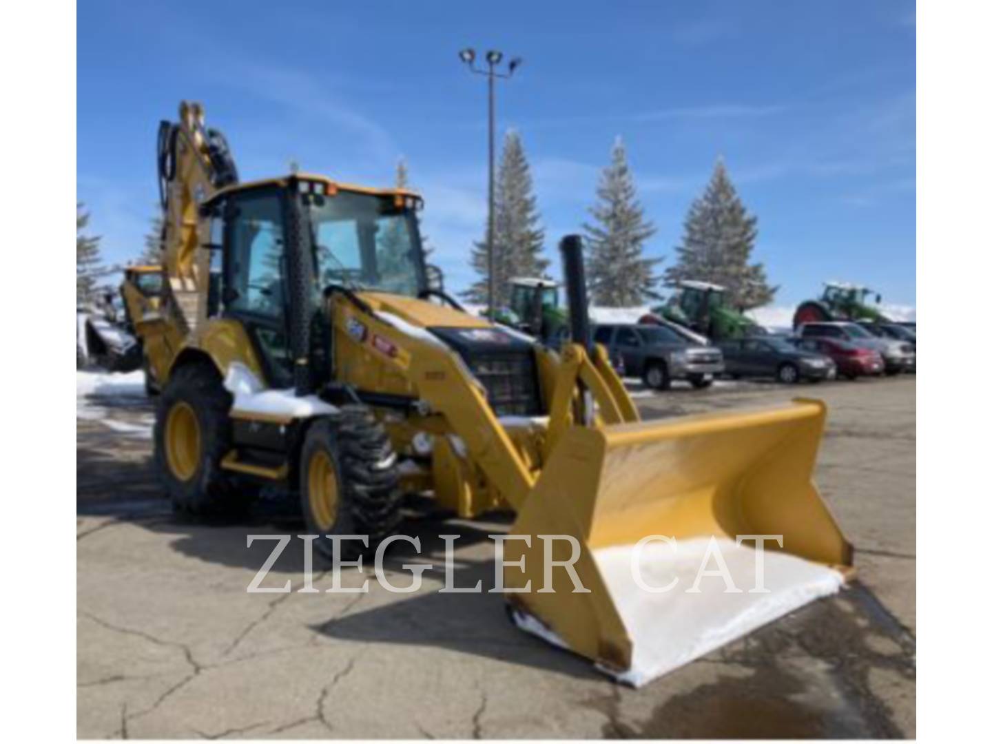 2020 Caterpillar 450 Tractor Loader Backhoe