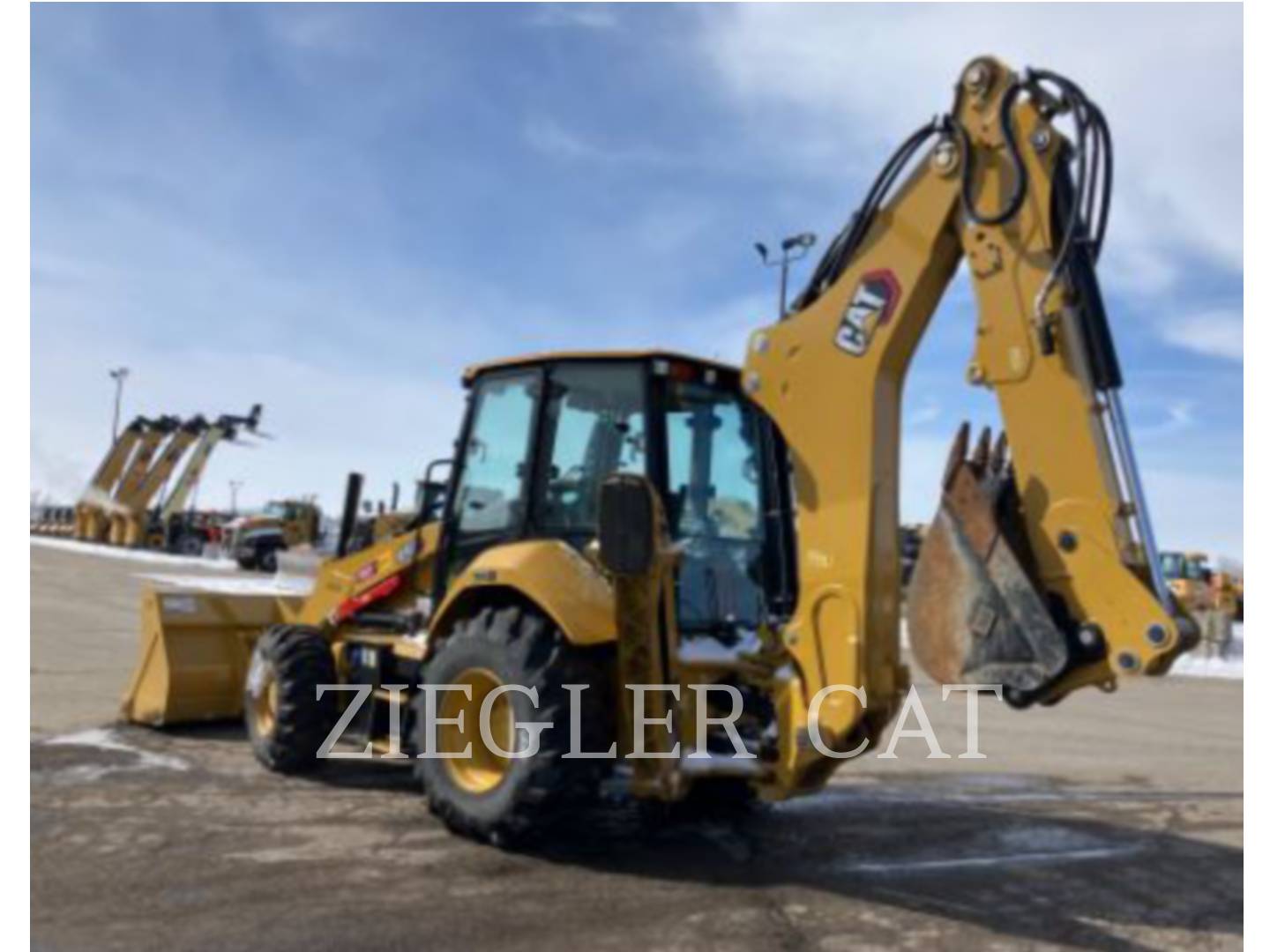 2020 Caterpillar 450 Tractor Loader Backhoe