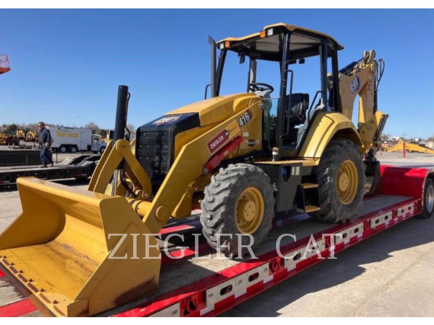 2020 Caterpillar 416 Tractor Loader Backhoe