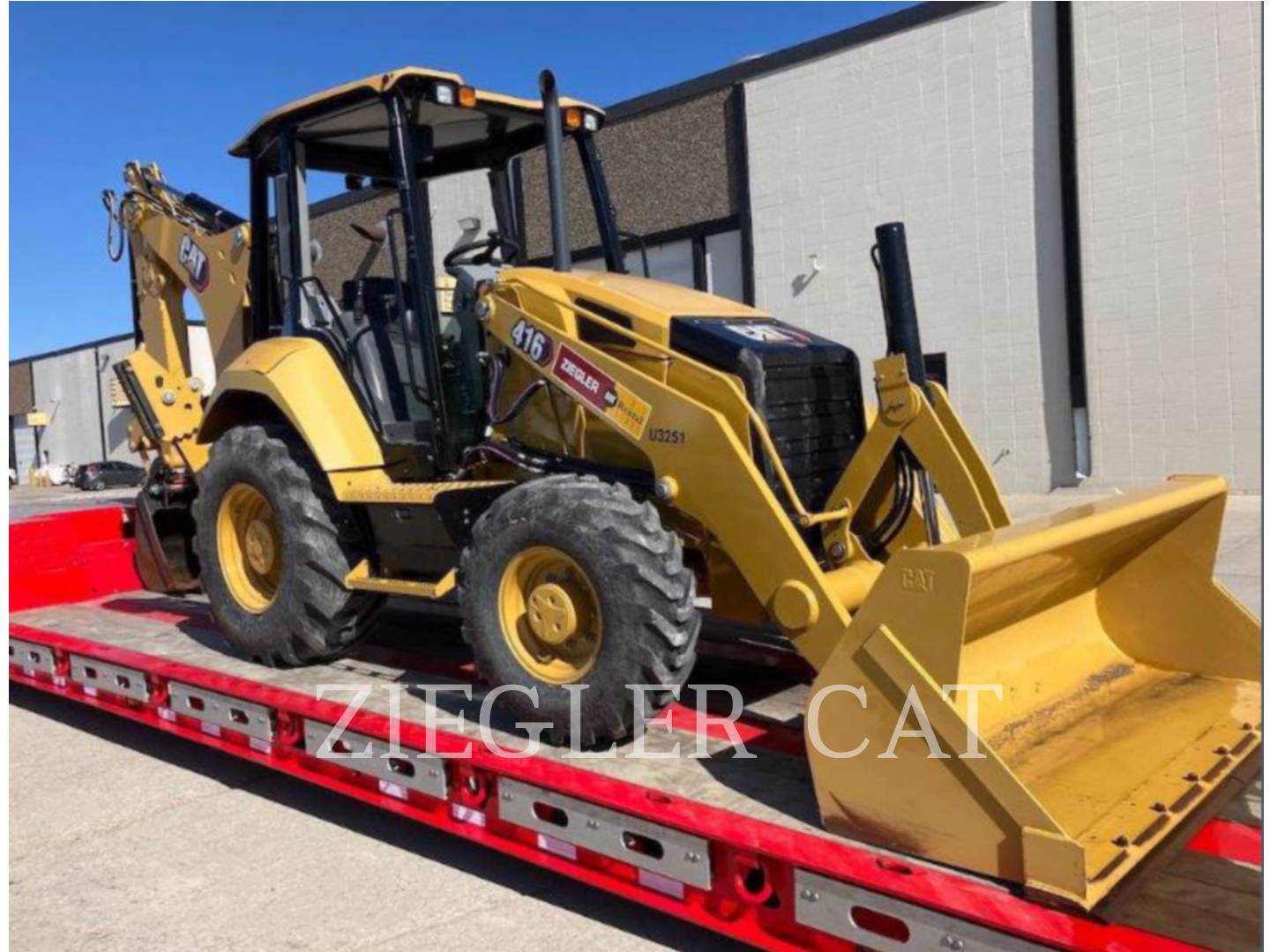 2020 Caterpillar 416 Tractor Loader Backhoe