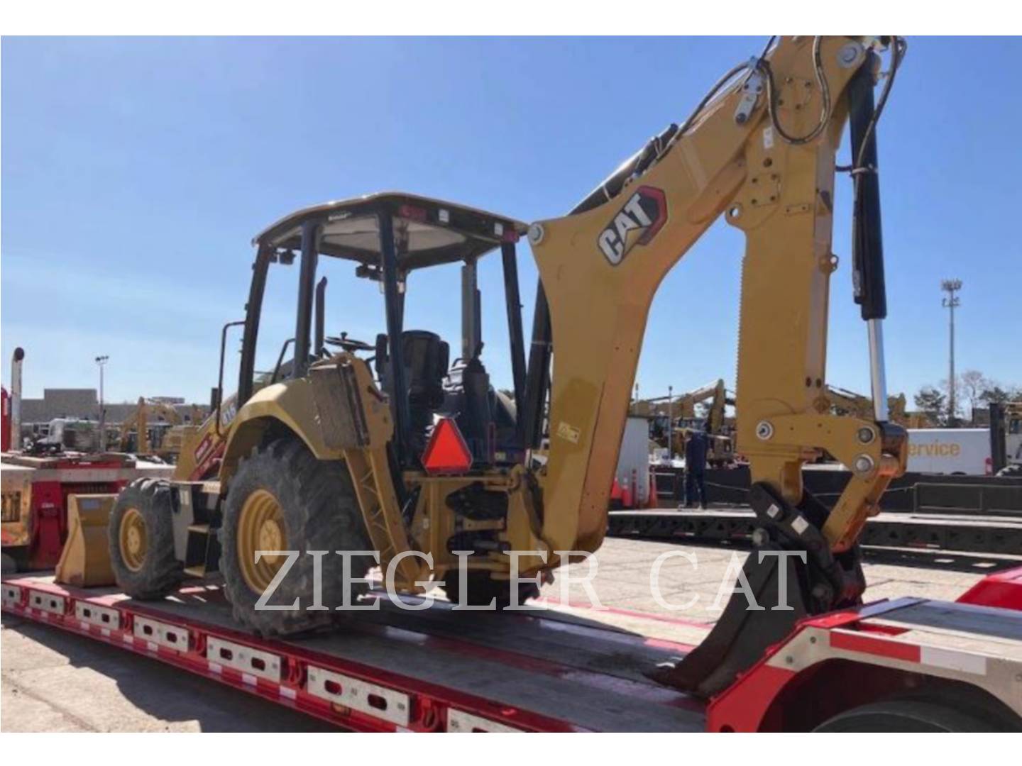 2020 Caterpillar 416 Tractor Loader Backhoe