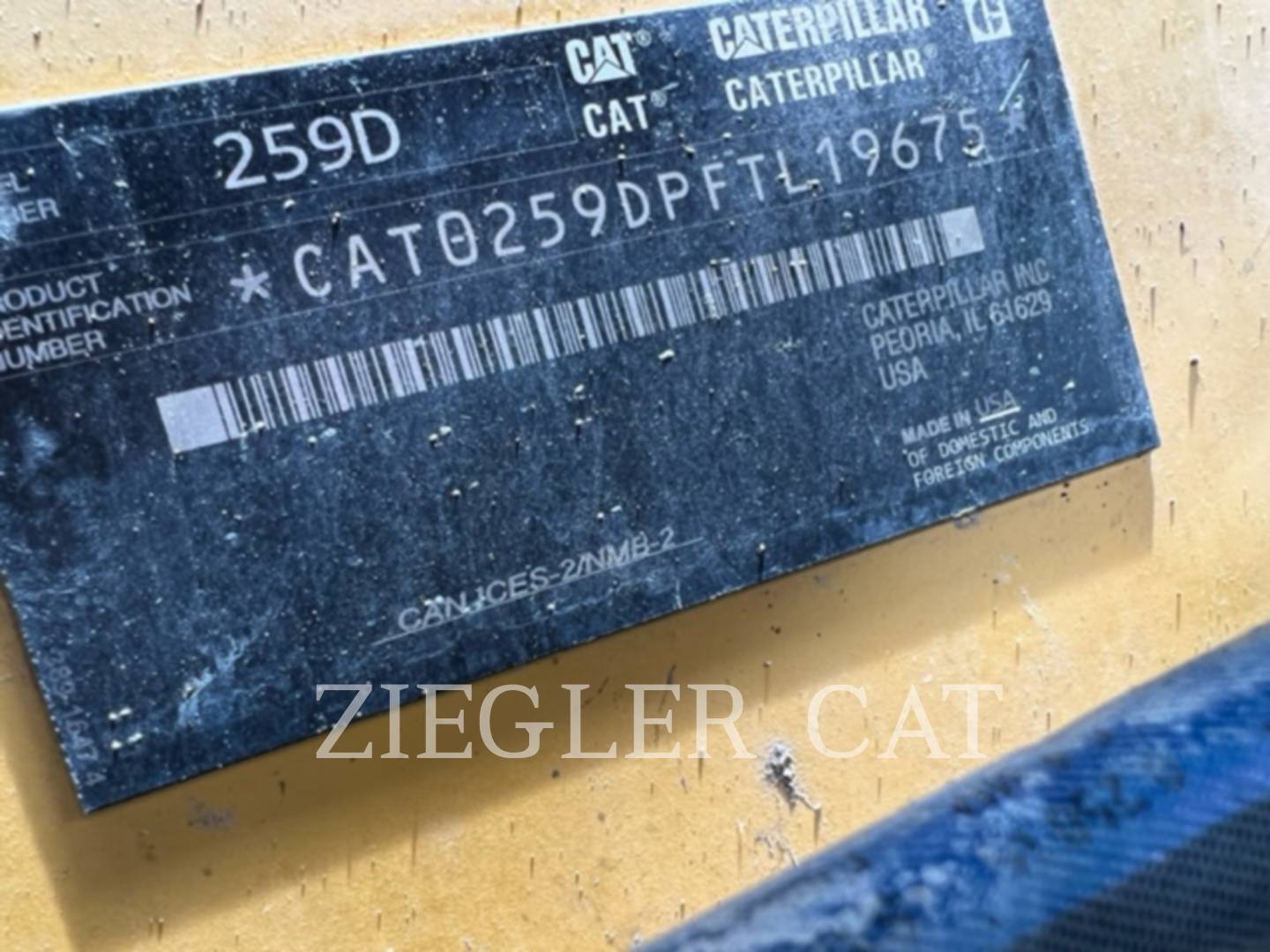 2018 Caterpillar 259D Misc