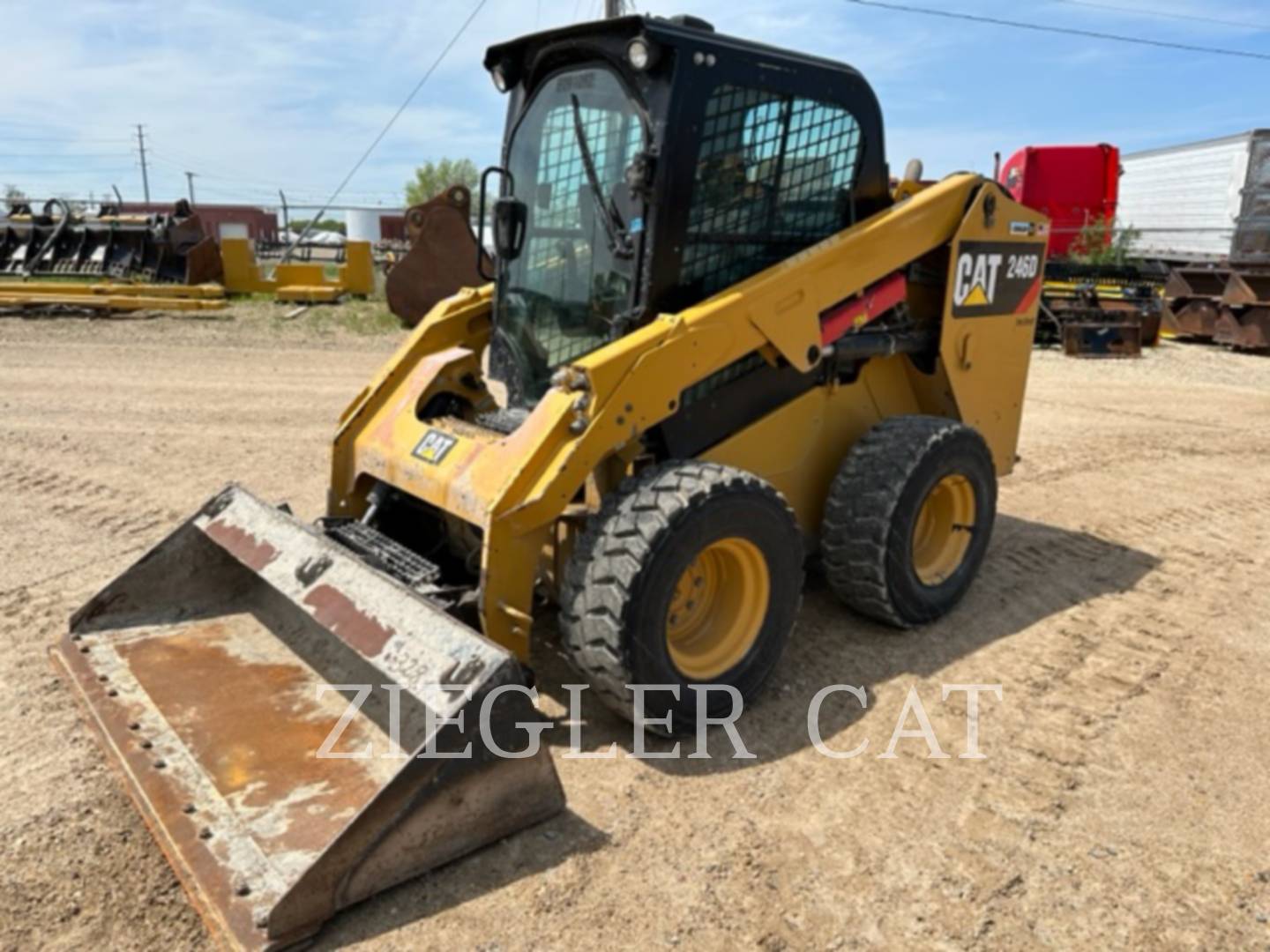 2017 Caterpillar 246D Skid Steer Loader