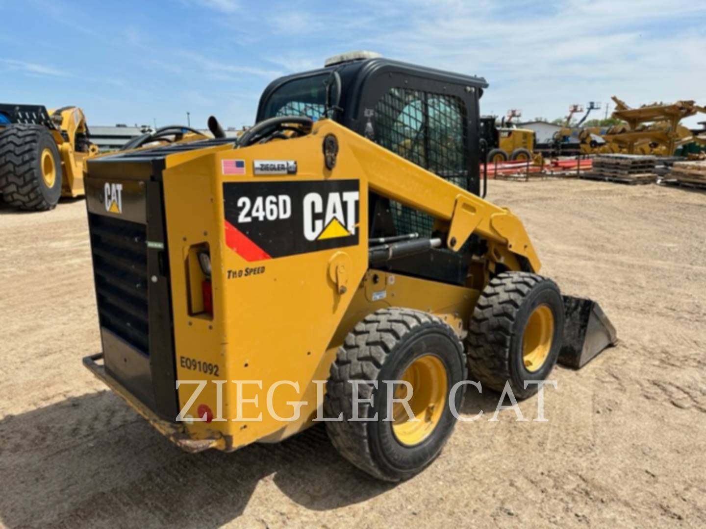 2017 Caterpillar 246D Skid Steer Loader