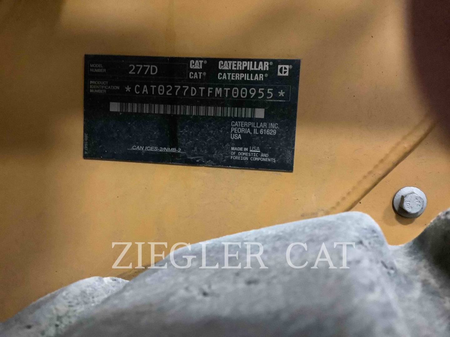 2018 Caterpillar 277D Misc