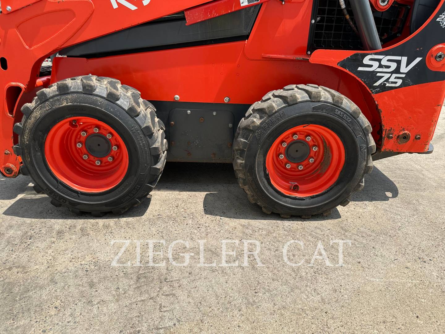 2022 Kubota SSV75 Skid Steer Loader