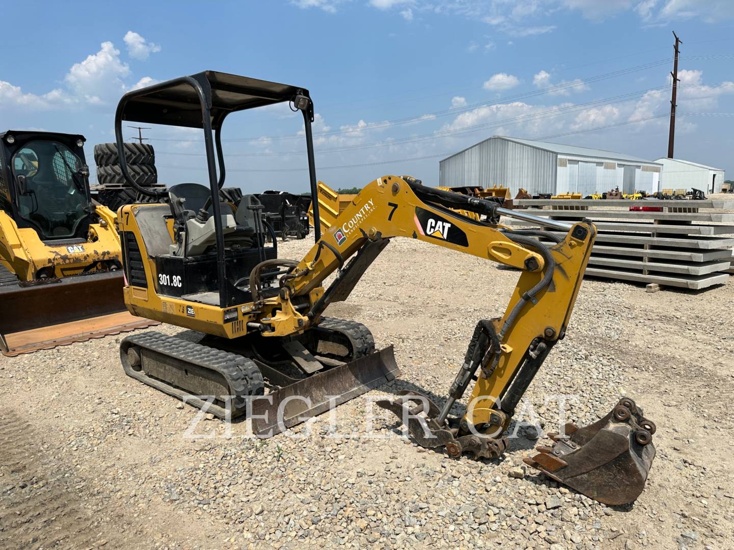 2008 Caterpillar 301.8C Excavator