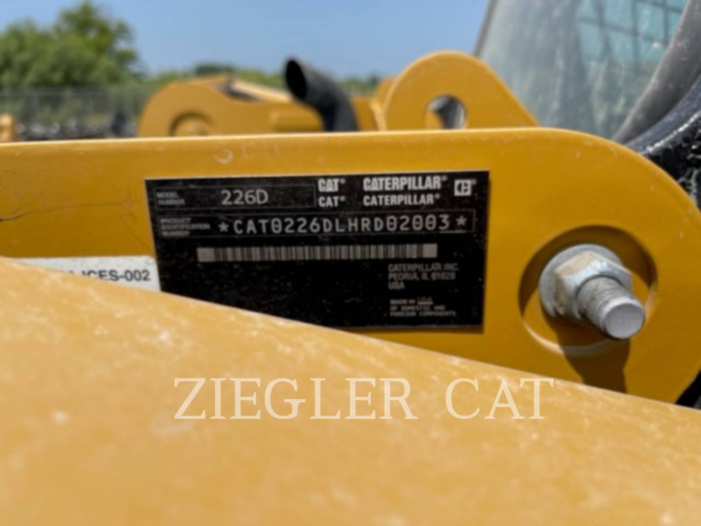 2017 Caterpillar 226D Skid Steer Loader