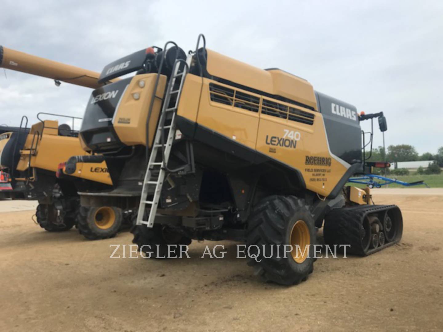 2014 Lexion 740TT Combine