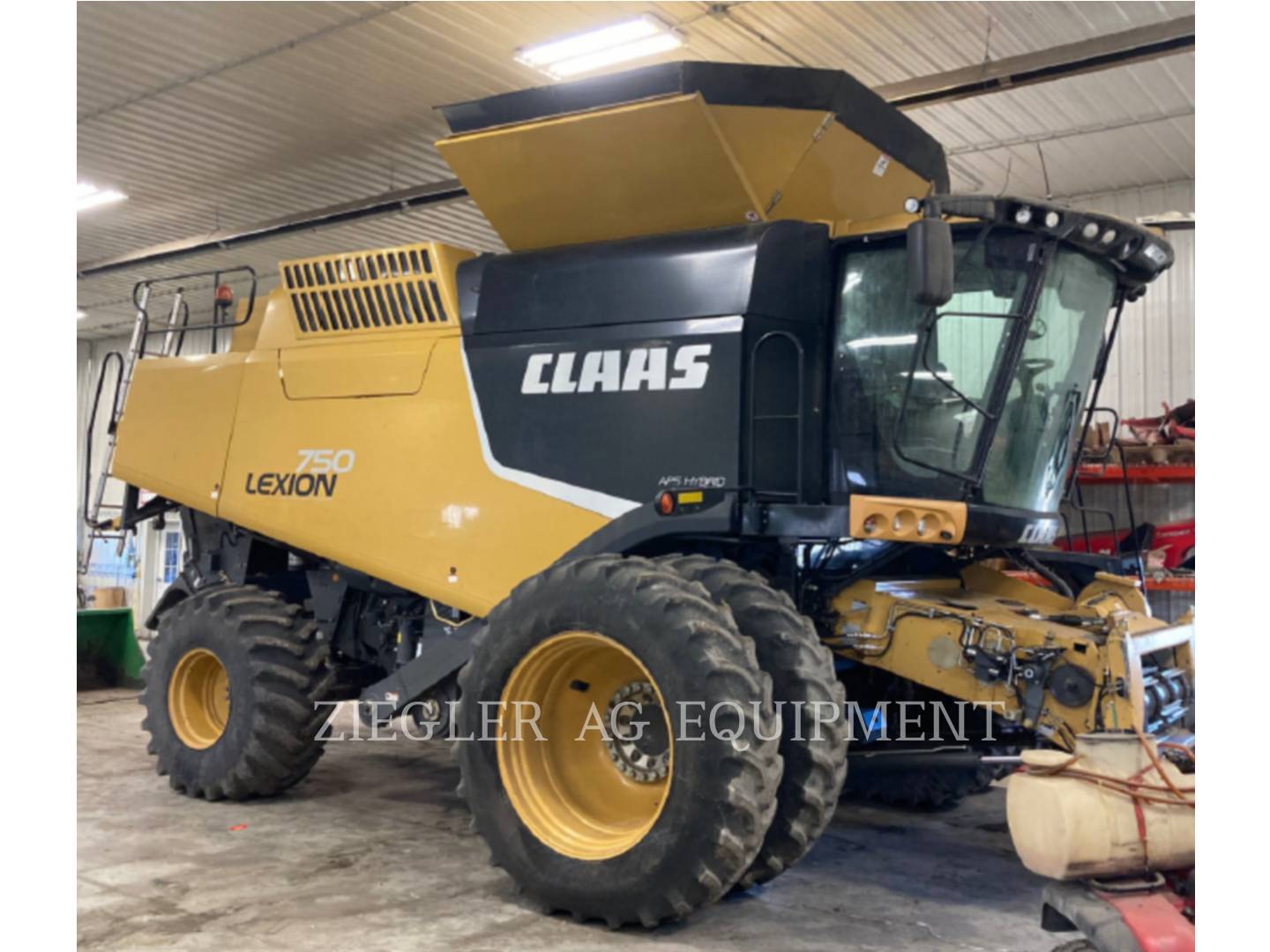 2010 Lexion 750_LX Combine