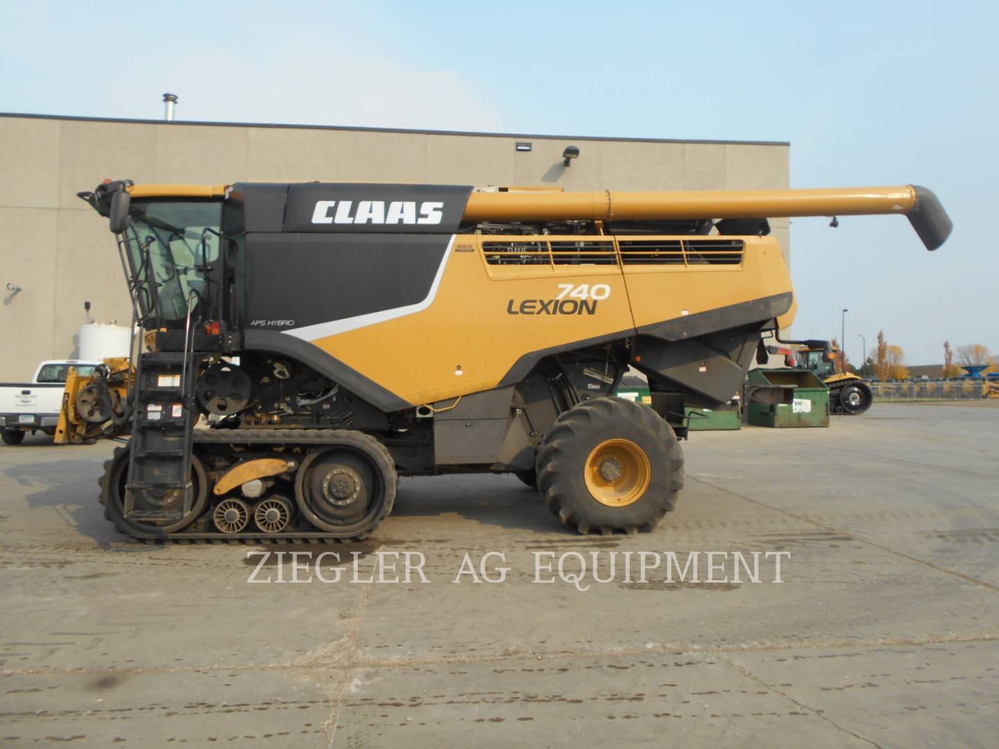 2014 Lexion 740TT Combine