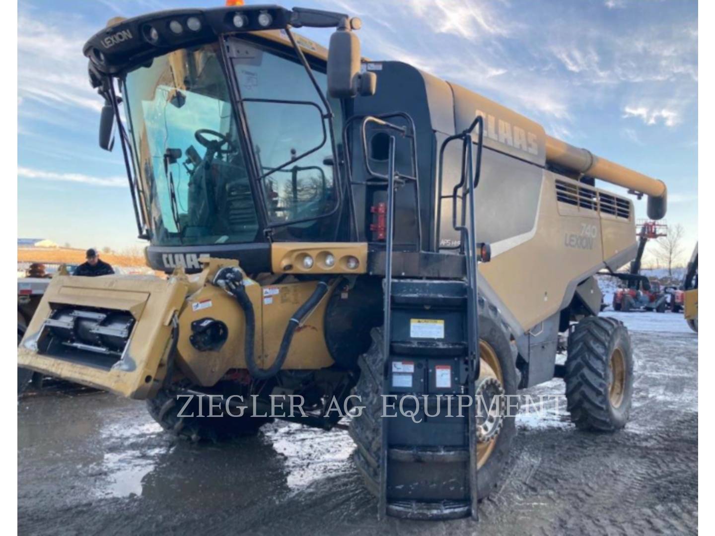 2016 Lexion 740_LX Combine