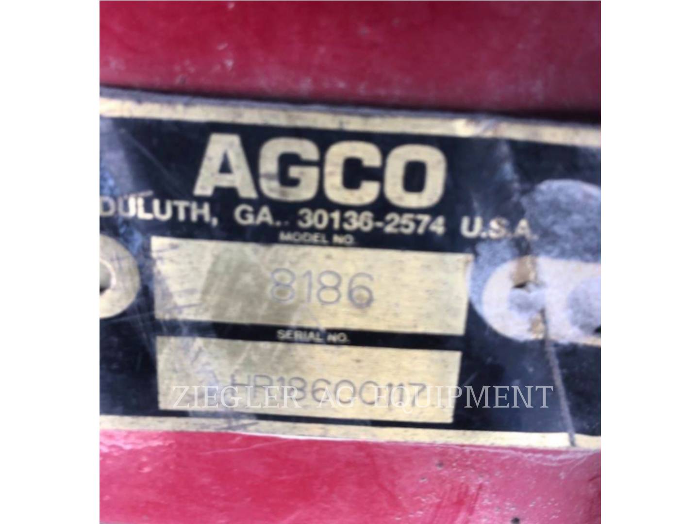 2005 AGCO White 8186 Planter