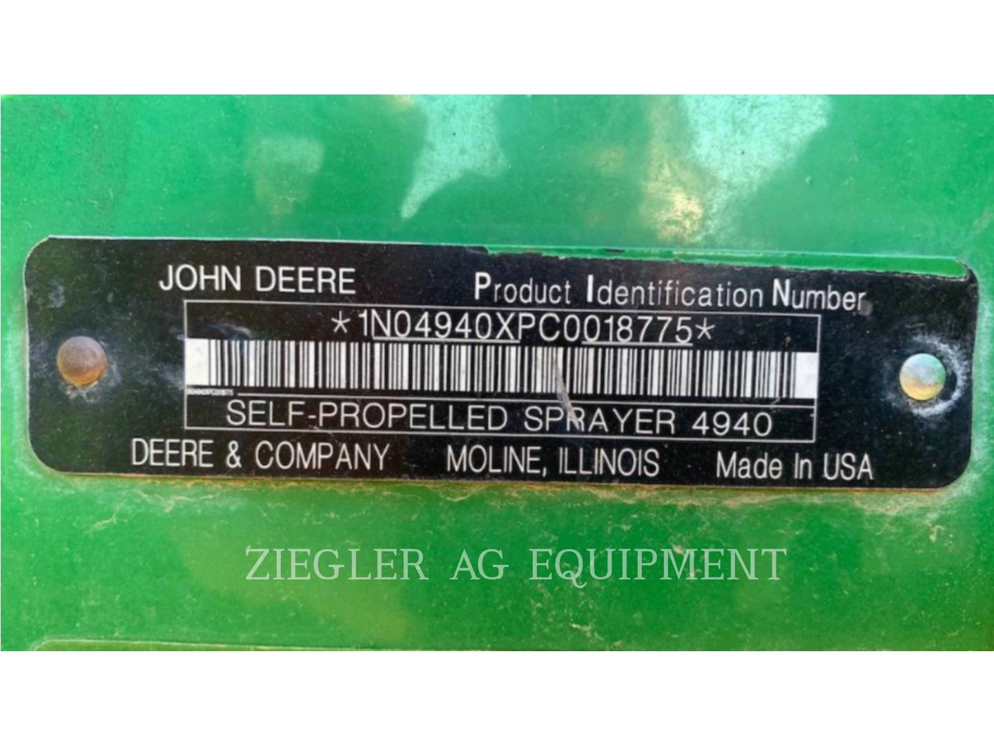 2012 John Deere 4940 Sprayer