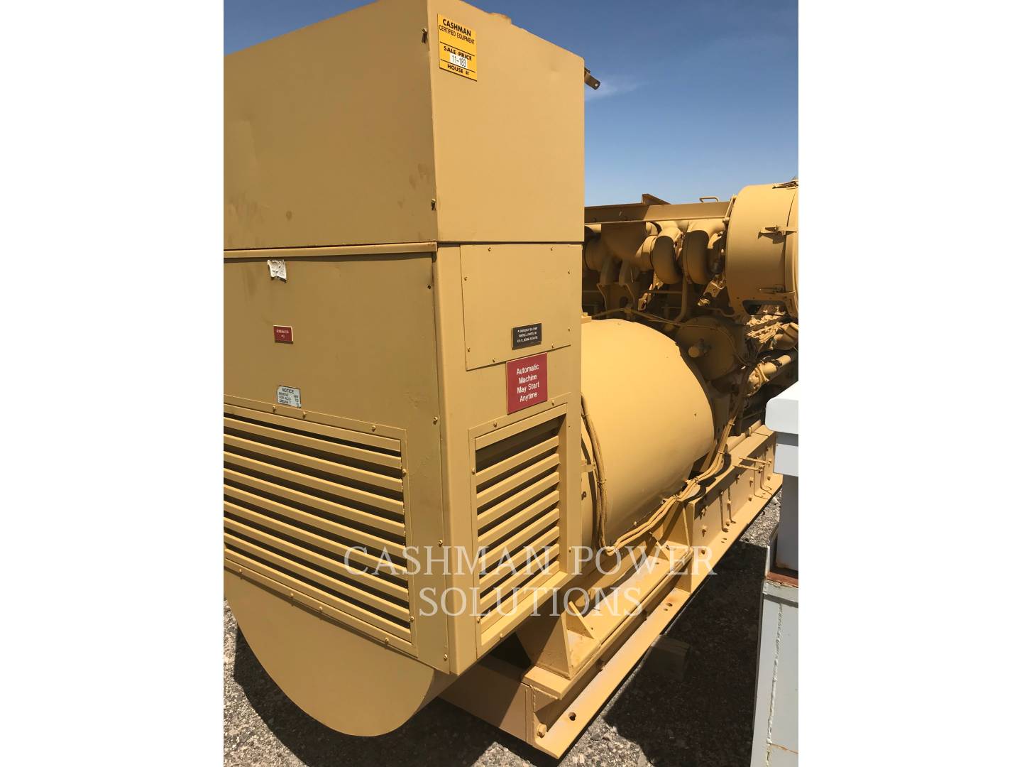 1983 Caterpillar 3512 DITA Generator