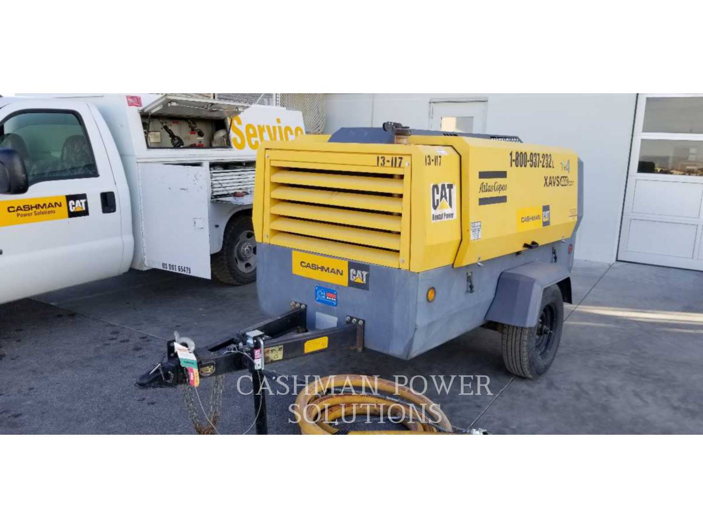 2013 Atlas Copco XAVS400 Air Compressor