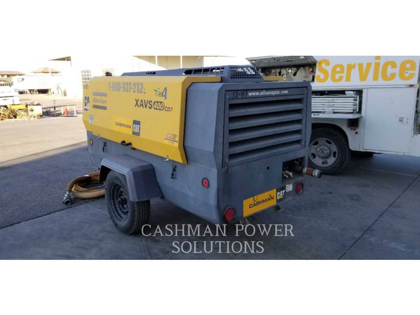 2013 Atlas Copco XAVS400 Air Compressor